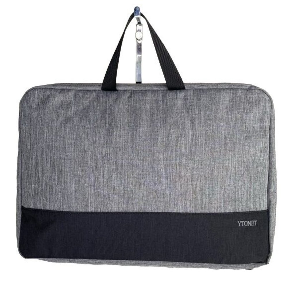 Lap top computer bag gray black 16” New without tags